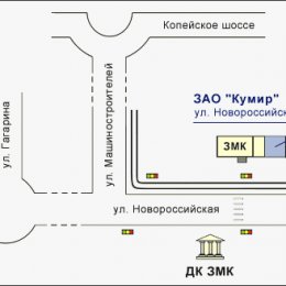 Схематичная карта